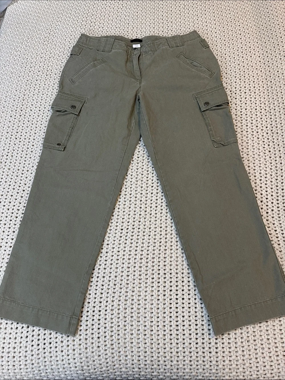 J. Crew Women’s Olive Green Cargo Pants